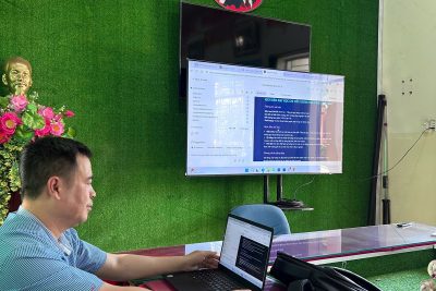 SINH HOẠT CHUYÊN MÔN: CHỦ ĐỀ “ỨNG DỤNG AI NÂNG TẦM GIÁO DỤC TRONG NHÀ TRƯỜNG”